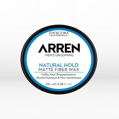 Farcom Professional Arren Men Grooming Natural Hold Matte Fiber Wax 100ml